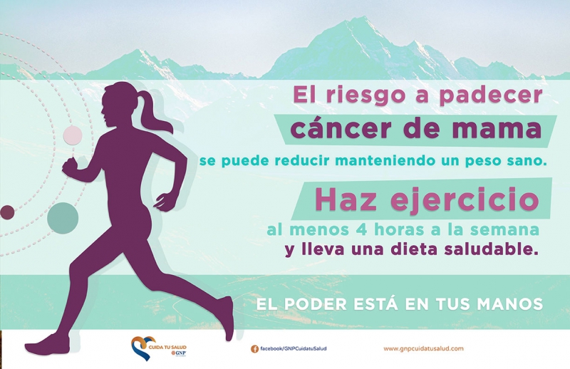 El Riesgo A Padecer Cáncer De Mama Se Puede Reducir Gnp Cuida Tu Salud 2201