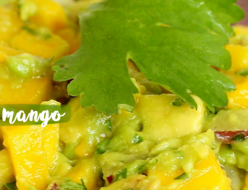 Guacamole con mango