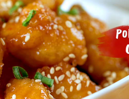 Pollo agridulce con naranja