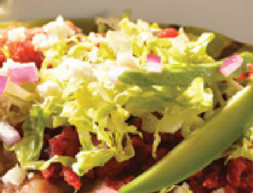 Nopales con sombrero