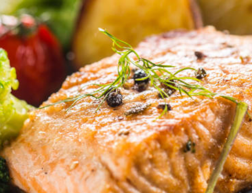 Salmón en salsa de eneldo